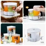 Stainless Steel Fruit Juice Kettle (5.2 L) with Durable Handle