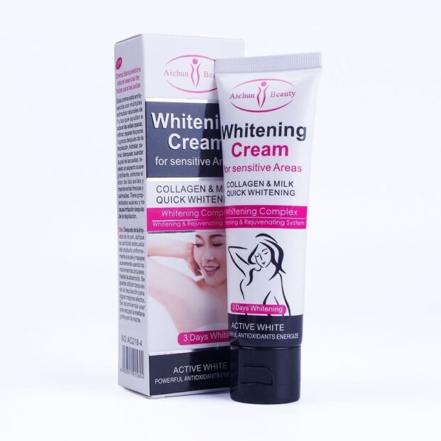 3-in-1 Body Cream for Armpit, Underarm, Legs, Knees, and Private Parts Whitening