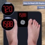 Digital Bathroom Scale with BMI Calculator – Accurate Weight and Health Monitoring - Image 2