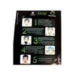 Pack of 10 Dexe Black Hair Shampoos – Instant Hair Color Solution - Image 2