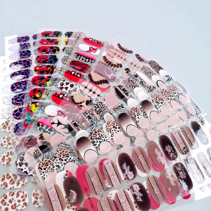 Pack of 2 UV Gel Nail Stickers – Stylish and Durable Nail Art Set - Image 3