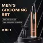 Kemei 6629 2-in-1 Nose & Ear Hair Trimmer – Precision Grooming for Men - Image 5