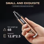 Kemei 6629 2-in-1 Nose & Ear Hair Trimmer – Precision Grooming for Men - Image 3