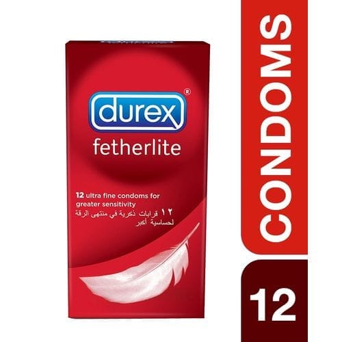 Durex Fetherlite Condoms – Ultra-Thin for a Natural Feel (Pack of 12) - Image 2
