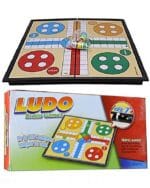 Multicolour Ludo Brain Game – Magnetic, Large, Fun Family Board Game