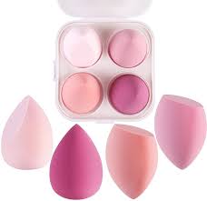 Pack of 4 Makeup Beauty Blender Puffs – Flawless Blending for Perfect Makeup - Image 2