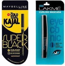 Pack of 2 Kajal Combo – Lakme Eyeconic & Maybelline New York Colossal for Bold, Intense Eyes