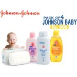 Pack of 4 Johnson’s Baby Products – Gentle Care for Your Little One