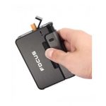 Focus Cigarette Case with Built-in Lighter – Stylish & Portable Holder