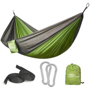 Hammock for Outdoor Travel & Camping – Lightweight & Durable Parachute Fabric