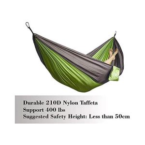 Hammock for Outdoor Travel & Camping – Lightweight & Durable Parachute Fabric - Image 2
