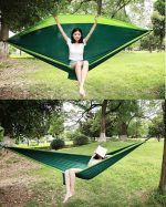 Hammock for Outdoor Travel & Camping – Lightweight & Durable Parachute Fabric - Image 3