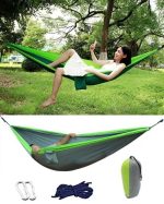 Hammock for Outdoor Travel & Camping – Lightweight & Durable Parachute Fabric - Image 4