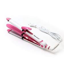 Kemei Mini Straightener – Compact & Travel-Friendly Hair Styler - Image 2