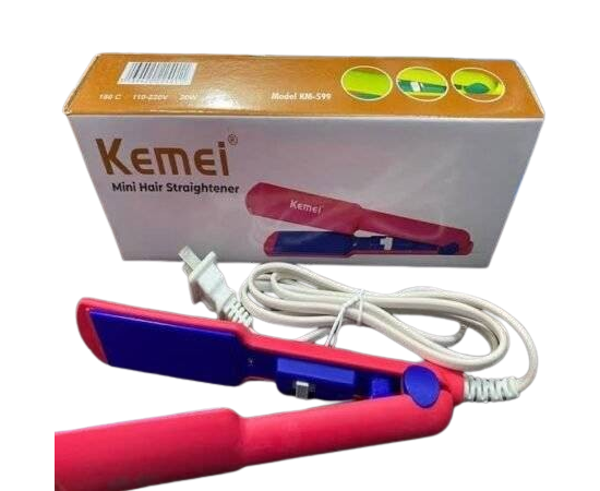 Kemei Mini Straightener – Compact & Travel-Friendly Hair Styler - Image 4
