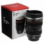 Camera Lens Shaped Mug – Creative & Stylish Travel Coffee Mug for Photographers