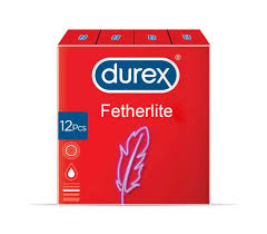 Durex Fetherlite Condoms – Ultra-Thin Pack of 12 for Maximum Sensation & Safety