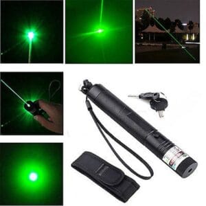 Green Laser Pointer Pen – High-Powered Beam for Presentations & Outdoor Use