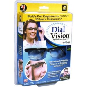 Dial Vision Adjustable Eyeglasses – Customizable Clarity for Every Need