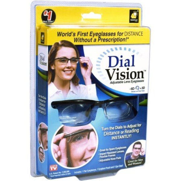 Dial Vision Adjustable Eyeglasses – Customizable Clarity for Every Need
